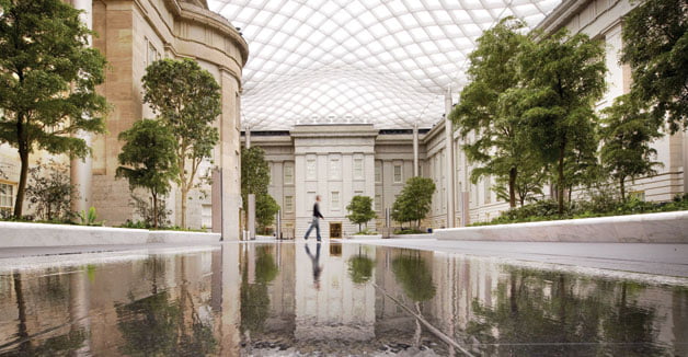Robert and Arlene Kogod Courtyard - Smithsonian American Art Museum