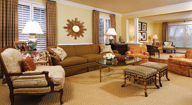 Living room - Window treatment