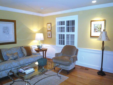 Window treatment - Living room