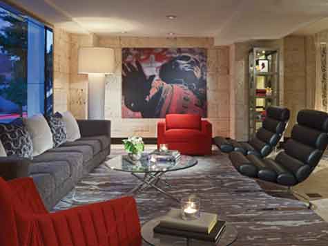Kimpton George Hotel - Living room