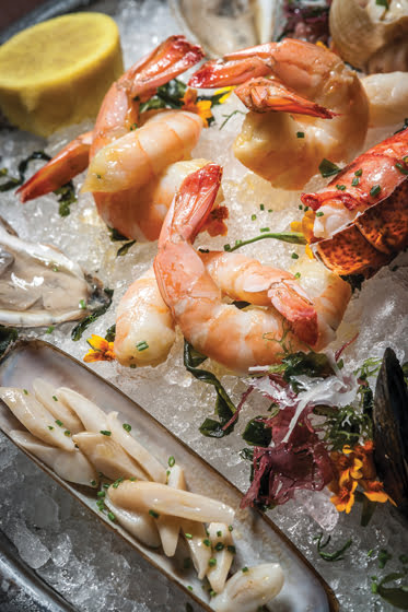 Seafood boil - Scampi