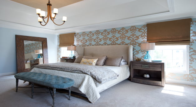 Window treatment - Bed frame