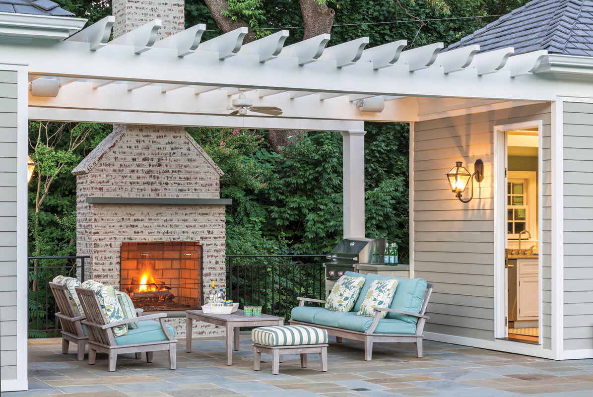 Patio - Fireplace