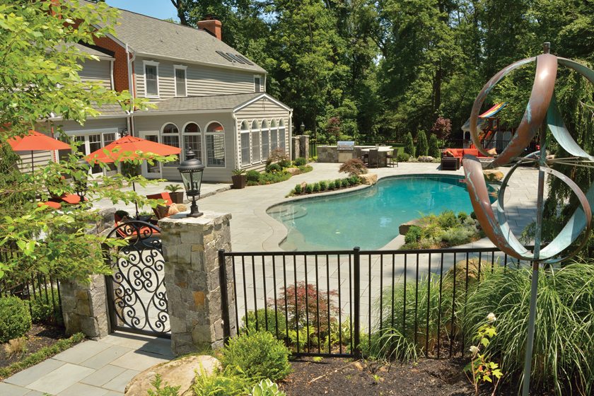 Landscape design - Fence