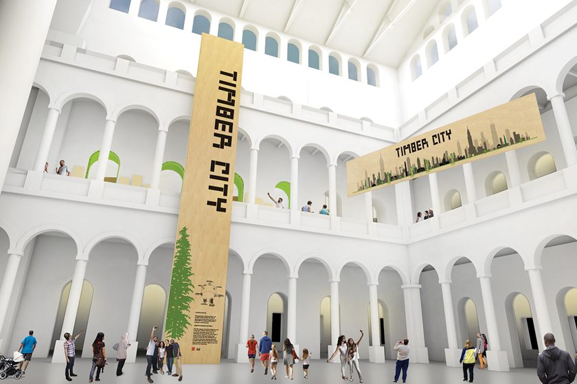 National Building Museum - Construction