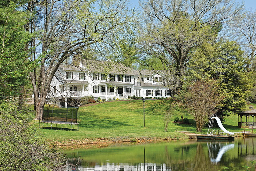 Meridian Homes transformed a lakefront house in Rockville with additions that blend seamlessly with the existing architecture.