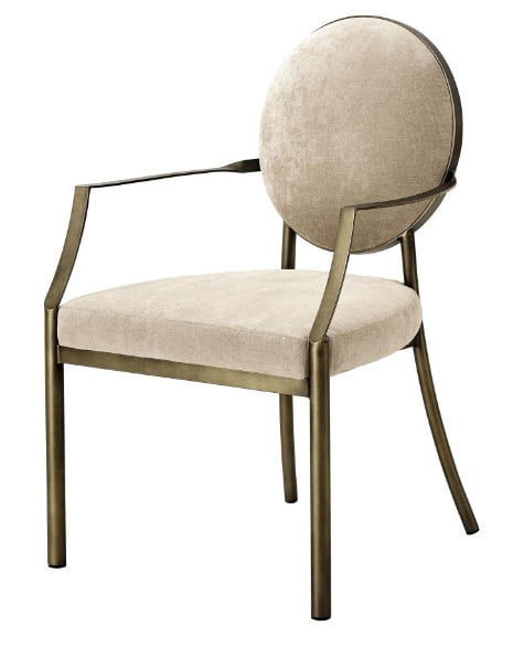Oroa Mid-Century Modern Dining Armchair | Eichholtz Scribe