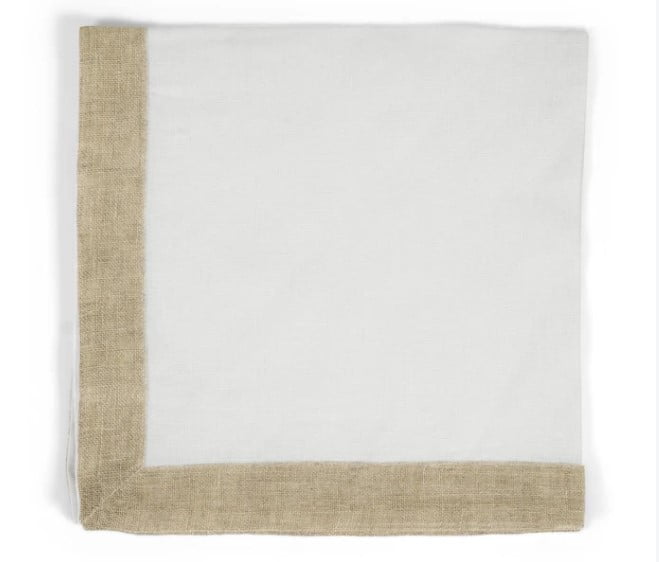 Michael Aram Eggshell Dinner Napkins