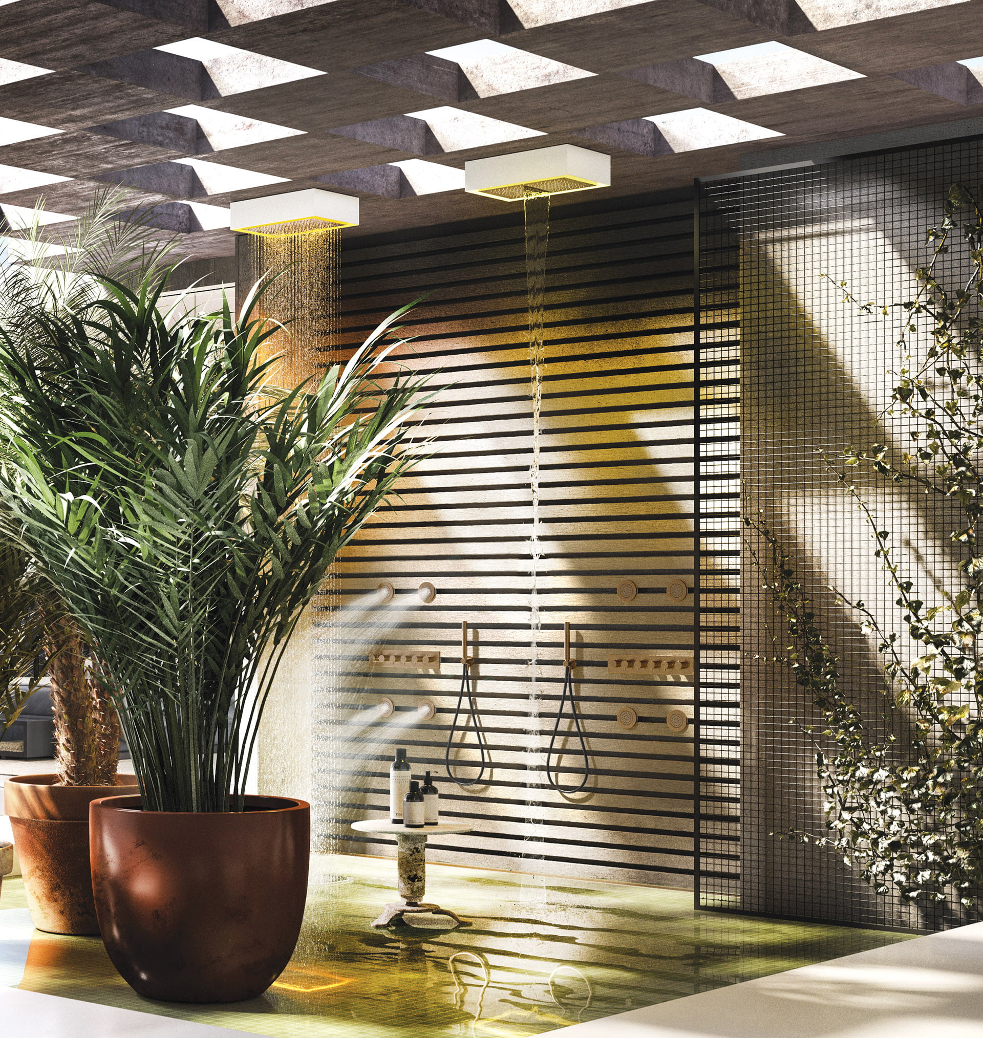 The Colour System by Gessi.