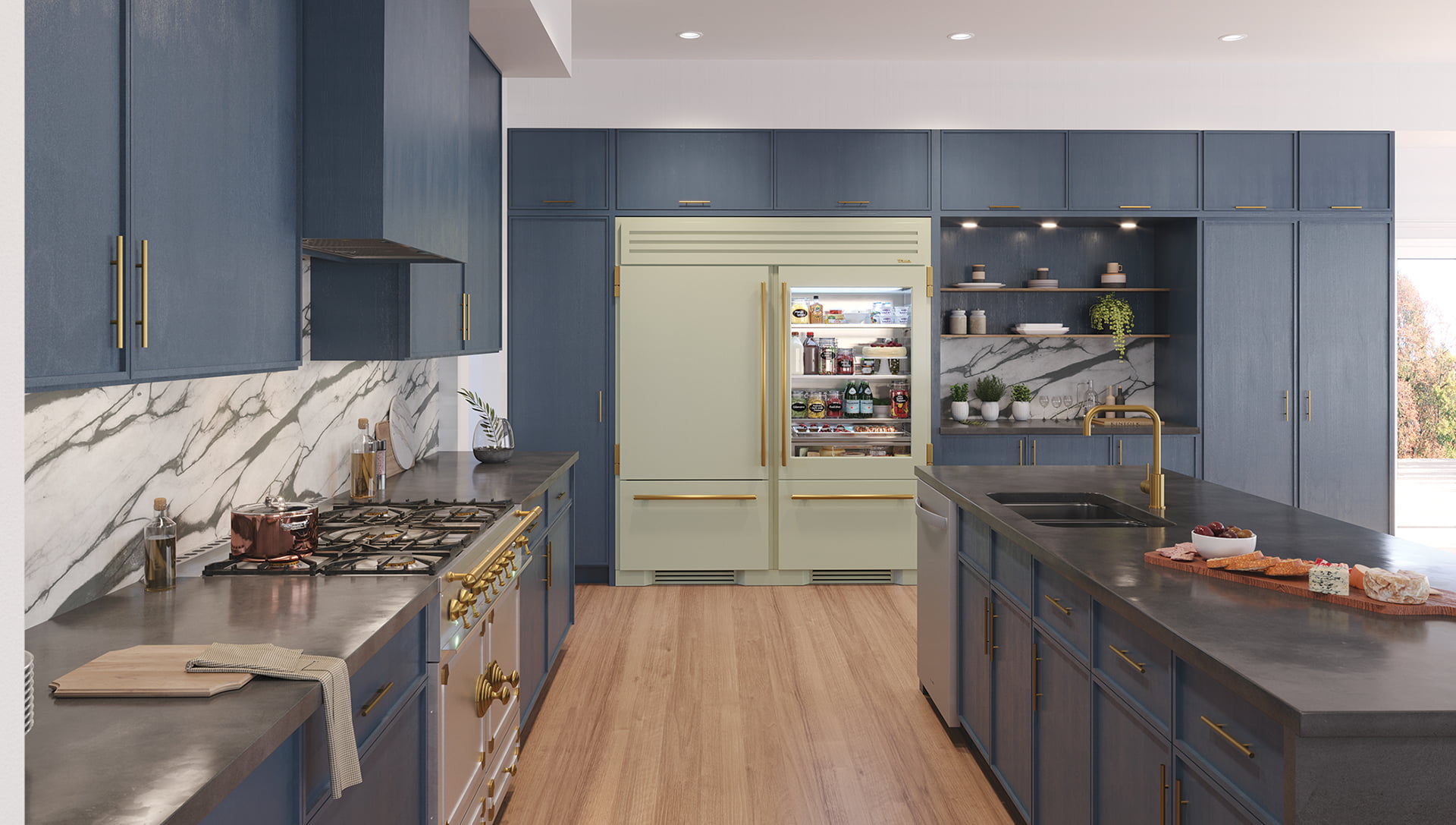 True Residential’s 36” Refrigerator with Bottom Freezer offering modern functionality and style | Home and Design Magazine