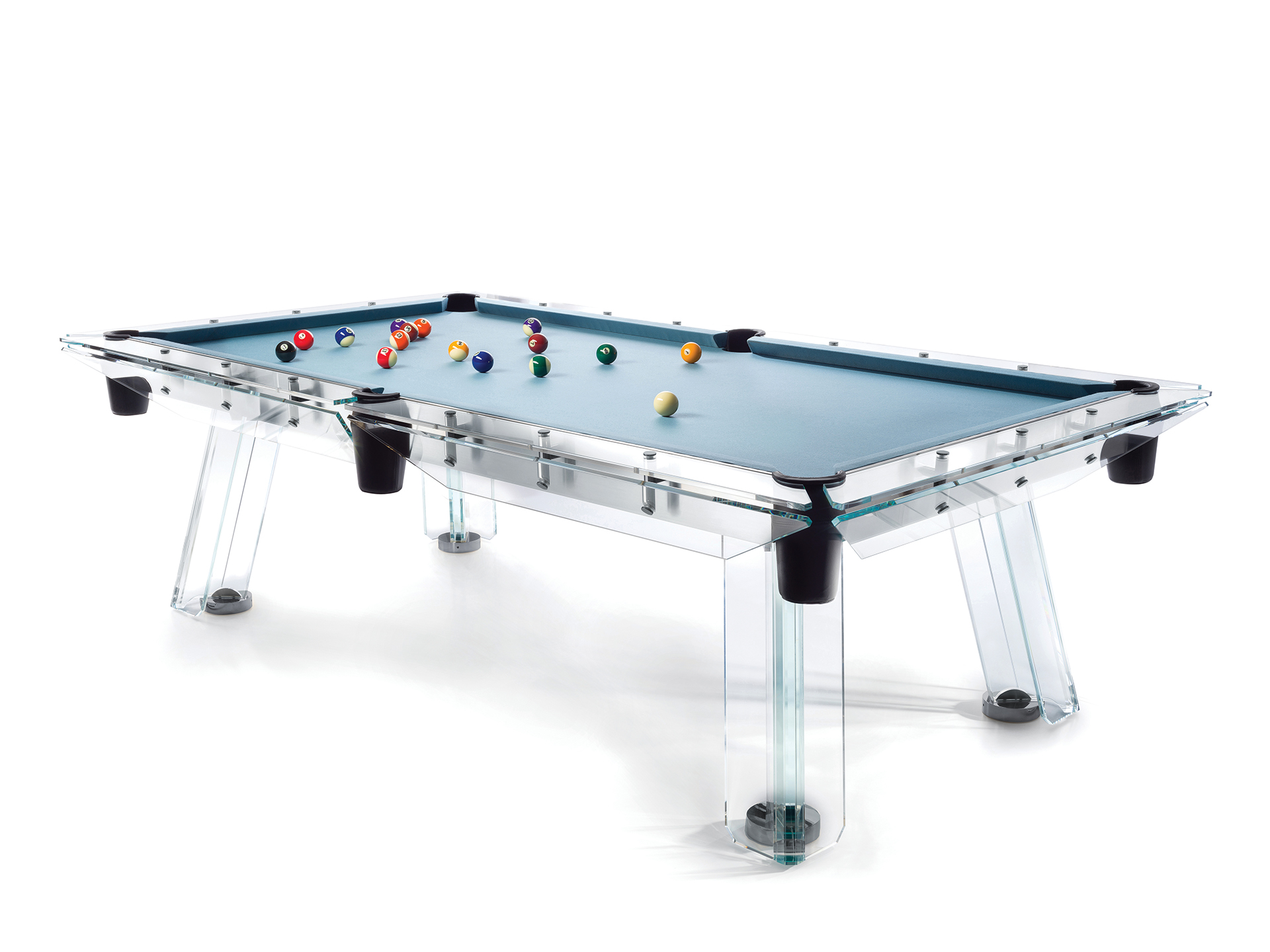Adriano Design's Filotto pool table for Impatia | Home and Design Magazine