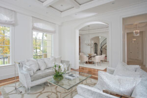 Designer Carol Wheeler creates screen-free living rooms for quiet reflection, conversation, and reading | Home and Design