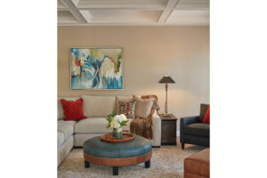 Living area designed by Lisa Tullai of Annapolis Interiors | Home and Design