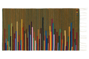 Bauhaus-influenced rug by Mexican weaver FRANCISCO BAUTISTA | Home and Design Magazine